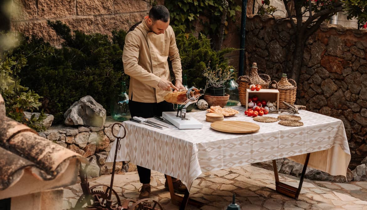 maestro cortador de jamón